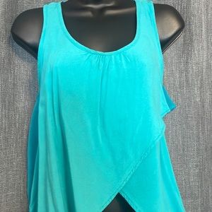 Papaya turquoise top